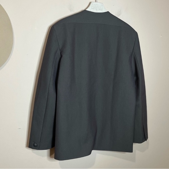 The Frankie Shop Maesa Collarless Jacket Blazer - Picture 2 of 4